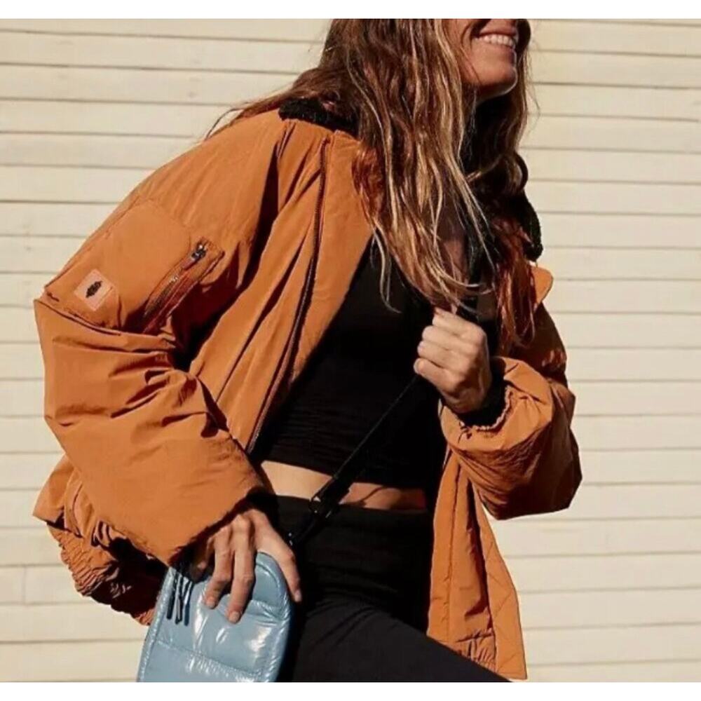 Free People Outpost Bomber Jacket Size M NWOT